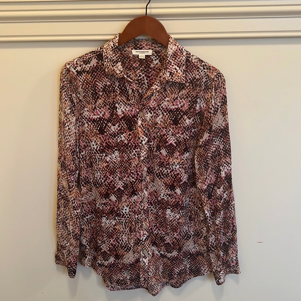 Long sleeve button down shirt